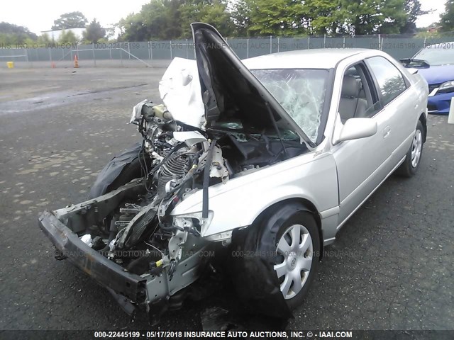 4T1BG22K11U065024 - 2001 TOYOTA CAMRY CE/LE/XLE 银色 照片 2