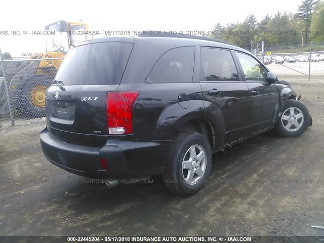 2S3DA117776110093 - 2007 SUZUKI XL7 BLACK photo 4