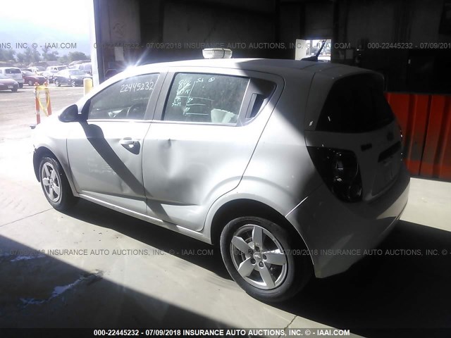 1G1JA6SH9E4186573 - 2014 CHEVROLET SONIC LS 白色 照片 3