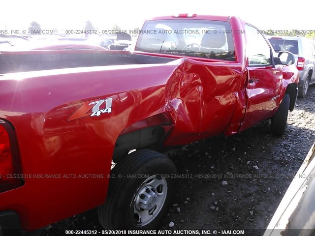 1GCHC24K88E134707 - 2008 CHEVROLET SILVERADO C2500 HEAVY DUTY RED photo 6