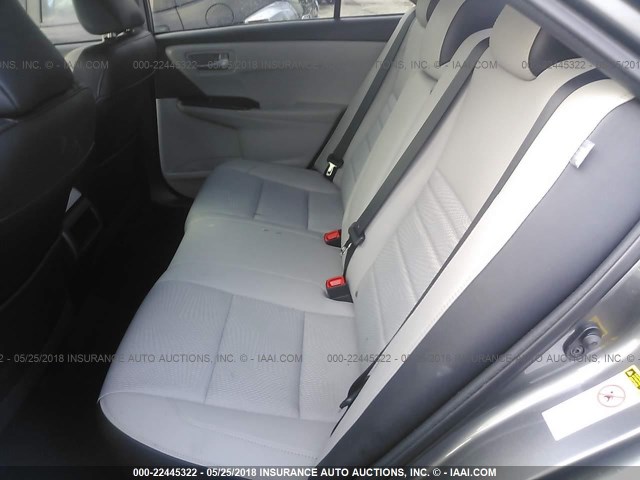 4T1BF1FK9HU777279 - 2017 TOYOTA CAMRY LE/XLE/SE/XSE GRAY photo 8
