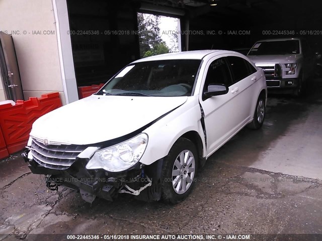 1C3LC46K78N152753 - 2008 CHRYSLER SEBRING LX WHITE photo 2