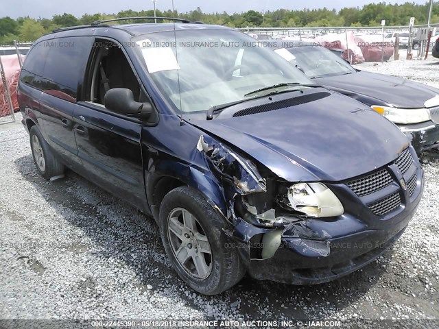 1D4GP24383B249068 - 2003 DODGE GRAND CARAVAN SE Dark Blue photo 6