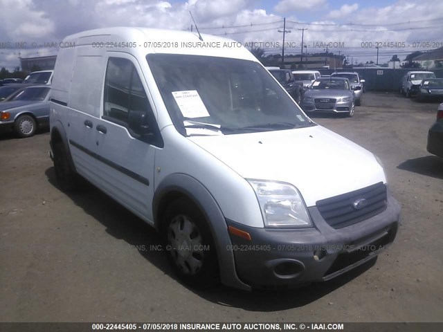NM0LS7CN8DT161057 - 2013 FORD TRANSIT CONNECT XL WHITE photo 1