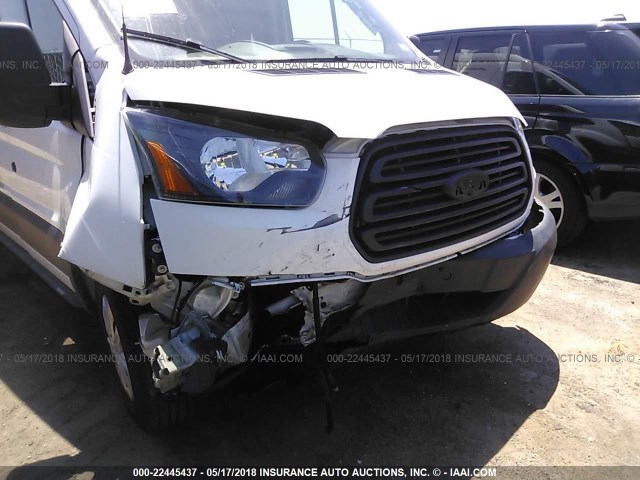 1FTYR2XM2GKB43835 - 2016 FORD TRANSIT T-250 WHITE photo 6