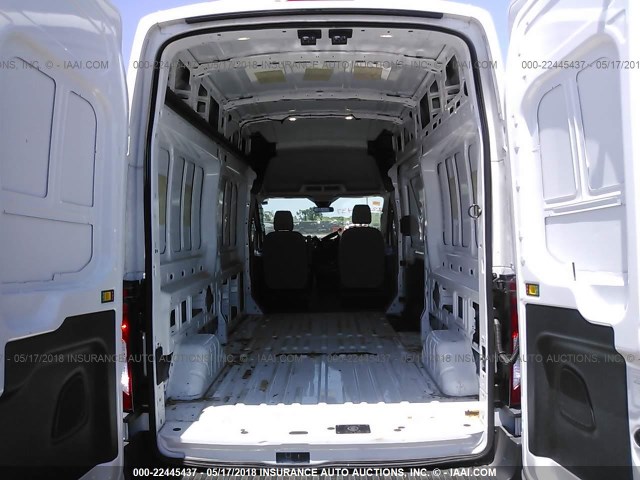 1FTYR2XM2GKB43835 - 2016 FORD TRANSIT T-250 WHITE photo 8