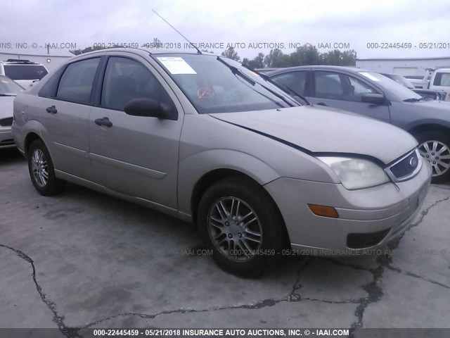 1FAFP34N17W128287 - 2007 FORD FOCUS ZX4/S/SE/SES GOLD photo 1