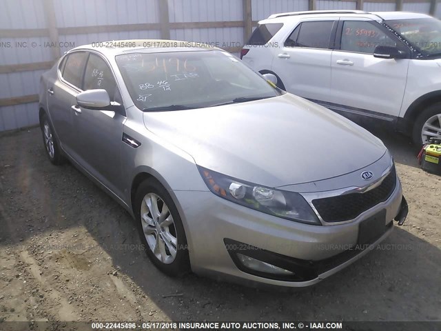 5XXGN4A77CG039237 - 2012 KIA OPTIMA EX SILVER photo 1