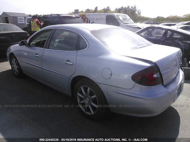 2G4WE537451223263 - 2005 BUICK LACROSSE CXS GRAY photo 3