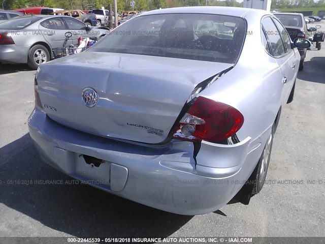 2G4WE537451223263 - 2005 BUICK LACROSSE CXS GRAY photo 6