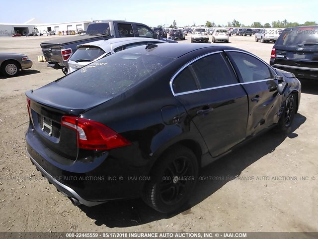 YV1622FS7C2121314 - 2012 VOLVO S60 T5 BLACK photo 4