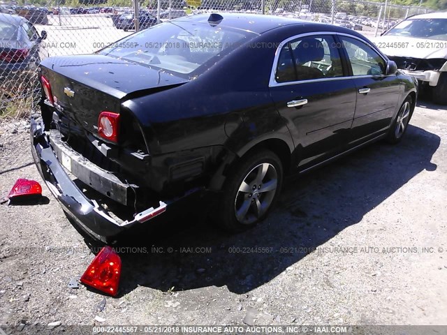 1G1ZC5E00CF334205 - 2012 CHEVROLET MALIBU 1LT 灰色 照片 4