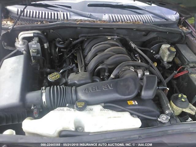 1FMEU64816UA24771 - 2006 FORD EXPLORER EDDIE BAUER BURGUNDY photo 10