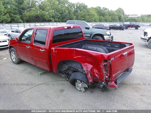 1GCDSCFEXC8164331 - 2012 CHEVROLET COLORADO LT RED photo 3