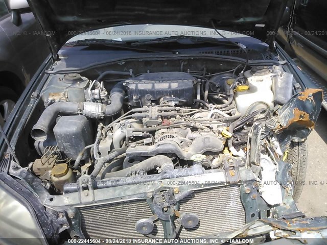 4S3BH6756Y7670239 - 2000 SUBARU LEGACY OUTBACK AWP 绿色 照片 10