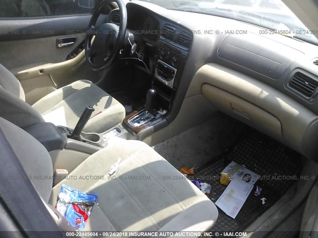 4S3BH6756Y7670239 - 2000 SUBARU LEGACY OUTBACK AWP 绿色 照片 5