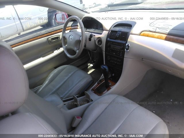 2T1CF28P32C600741 - 2002 TOYOTA CAMRY SOLARA SE/SLE წითელი ფოტო 5