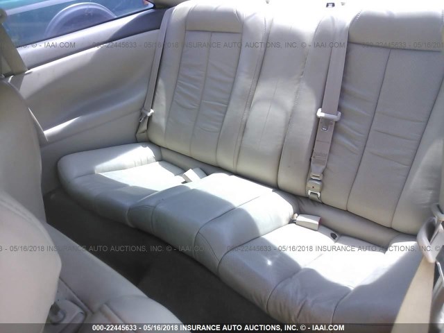 2T1CF28P32C600741 - 2002 TOYOTA CAMRY SOLARA SE/SLE წითელი ფოტო 8