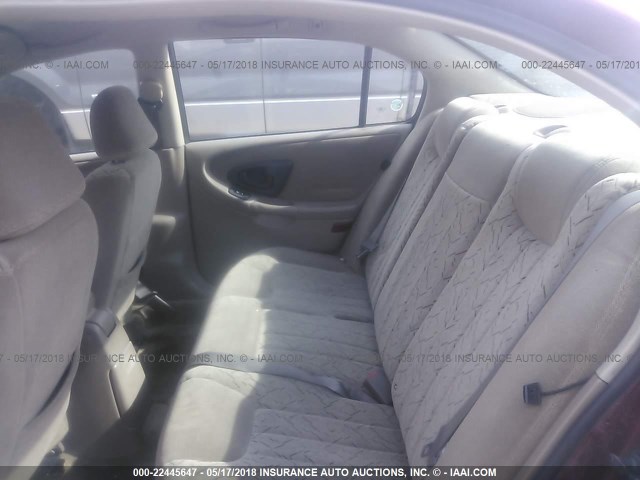 1G1NE52J62M680484 - 2002 CHEVROLET MALIBU LS 栗色 照片 8