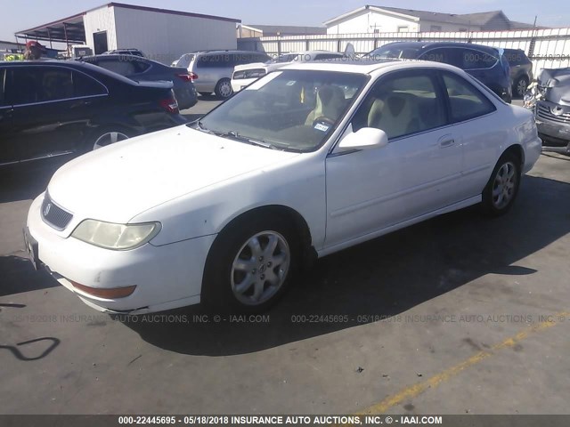 19UYA2254WL007868 - 1998 ACURA 3.0CL WHITE photo 2