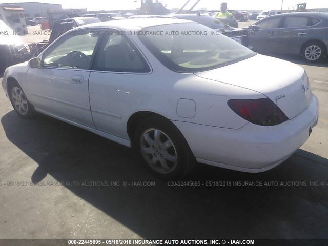 19UYA2254WL007868 - 1998 ACURA 3.0CL WHITE photo 3