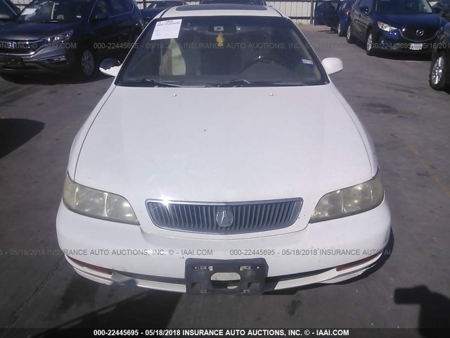 19UYA2254WL007868 - 1998 ACURA 3.0CL WHITE photo 6