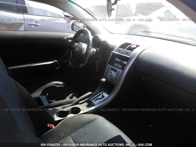 JTKDE177160079062 - 2006 TOYOTA SCION TC 栗色 照片 5