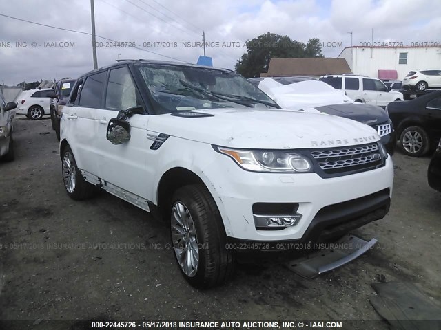 SALWR2WF3EA381246 - 2014 LAND ROVER RANGE ROVER SPORT HSE WHITE photo 6