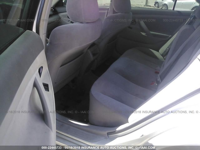 4T1BE46K39U316178 - 2009 TOYOTA CAMRY SE/LE/XLE SILVER photo 8