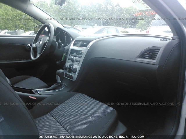 1G1ZC5E04CF321148 - 2012 CHEVROLET MALIBU 1LT ვერცხლისფერი ფოტო 5