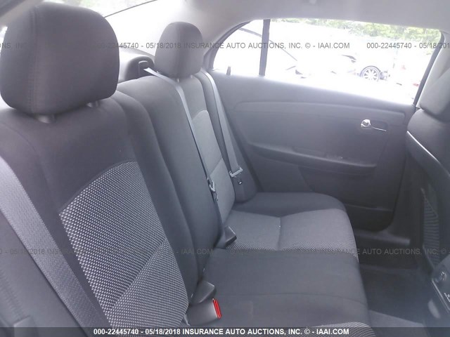 1G1ZC5E04CF321148 - 2012 CHEVROLET MALIBU 1LT ვერცხლისფერი ფოტო 8