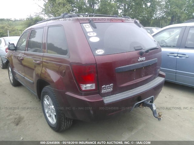 1J8HR48P77C639477 - 2007 JEEP GRAND CHEROKEE LAREDO/COLUMBIA/FREEDOM 栗色 照片 3