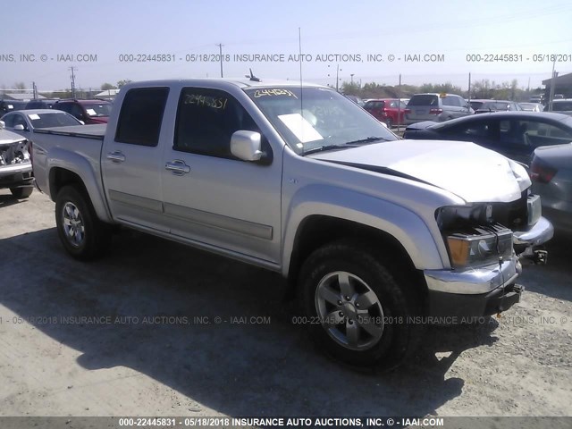 1GTH6MFP4C8125974 - 2012 GMC CANYON SLE SILVER photo 1