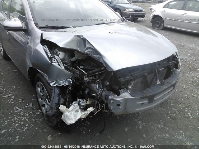 JM1BL1UG2C1501323 - 2012 MAZDA 3 I GRAY photo 6