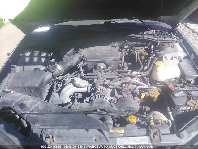 4S3BH675747632402 - 2004 SUBARU LEGACY OUTBACK AWP 绿色 照片 10