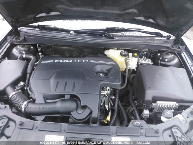 1G2ZA5EB8A4128142 - 2010 PONTIAC G6 GRAY photo 10