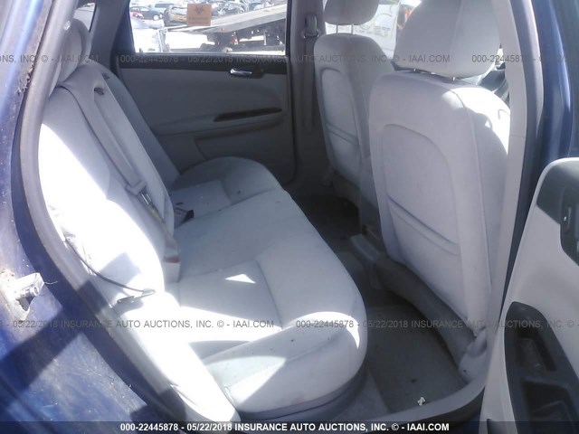 2G1WT58K669347554 - 2006 CHEVROLET IMPALA LT BLUE photo 8
