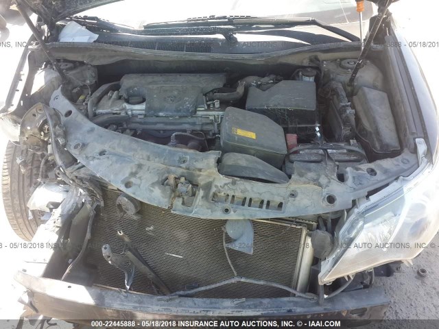 4T1BF1FK0DU270006 - 2013 TOYOTA CAMRY L/SE/LE/XLE 灰色 照片 10