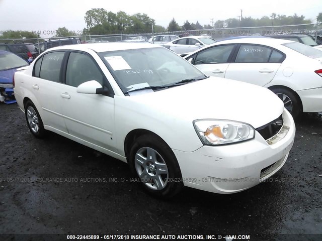 1G1ZT58F67F248502 - 2007 CHEVROLET MALIBU LT WHITE photo 1