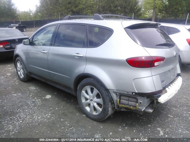 4S4WX85D774402113 - 2007 SUBARU B9 TRIBECA 3.0 H6/3.0 H6 LIMITED SILVER photo 3