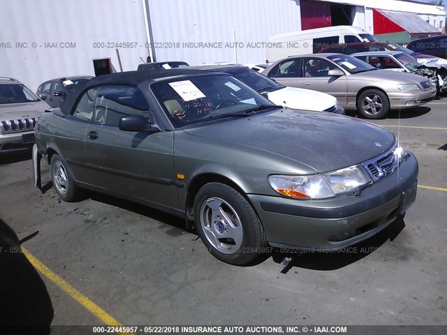 YS3DD75N1X7023557 - 1999 SAAB 9-3 S GREEN photo 1