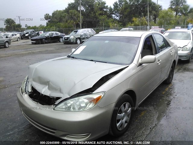 4T1BE32K54U905239 - 2004 TOYOTA CAMRY LE/XLE/SE ოქროსფერი ფოტო 2