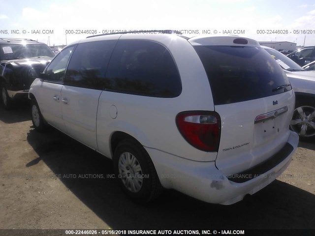 2A4GP44R77R147047 - 2007 CHRYSLER TOWN & COUNTRY LX WHITE photo 3