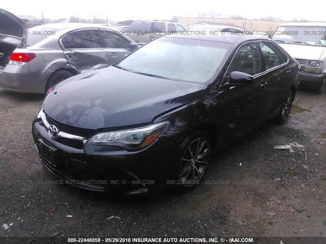 4T1BK1FK2FU030003 - 2015 TOYOTA CAMRY XSE/XLE Qara foto 2