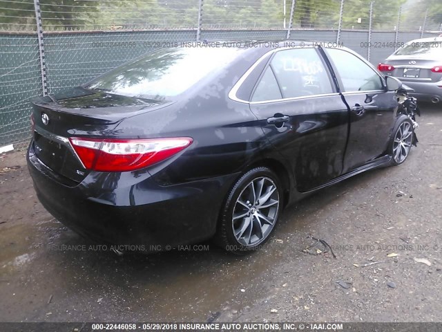 4T1BK1FK2FU030003 - 2015 TOYOTA CAMRY XSE/XLE Qara foto 4