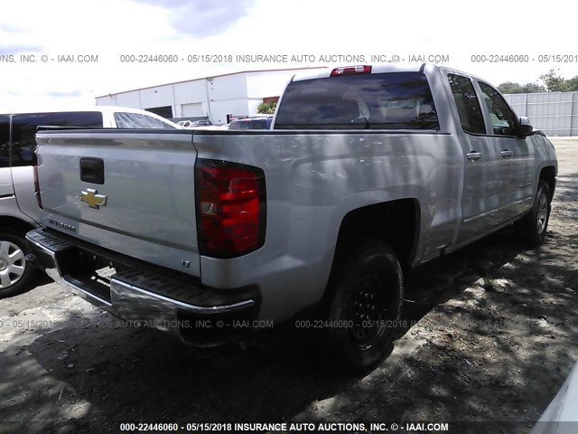 1GCRCREH9JZ157735 - 2018 CHEVROLET SILVERADO C1500 LT Silber Foto 4