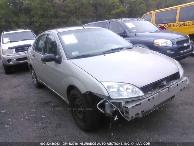 1FAFP34N37W296965 - 2007 FORD FOCUS ZX4/S/SE/SES TAN photo 1