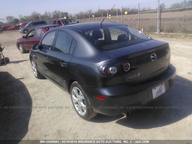 JM1BK32F191218980 - 2009 MAZDA 3 I BLUE photo 3