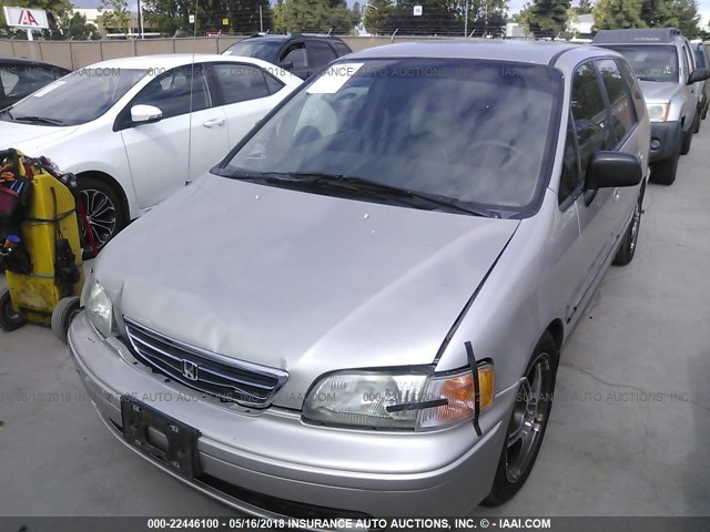 JHMRA3861WC002540 - 1998 HONDA ODYSSEY LX/EX GOLD photo 2