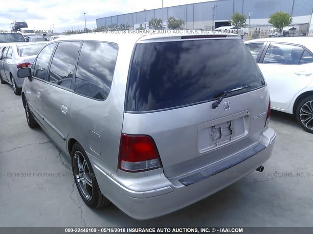 JHMRA3861WC002540 - 1998 HONDA ODYSSEY LX/EX GOLD photo 3